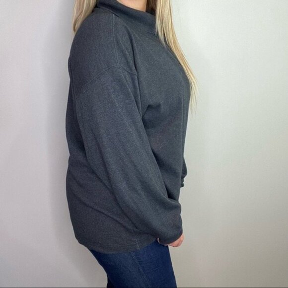 1830 women’s gray turtle neck‎ sweater size XL - Picture 4 of 14